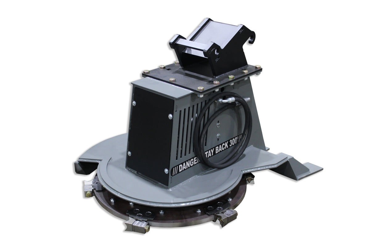 Excavator Disc Mulcher Head Rental